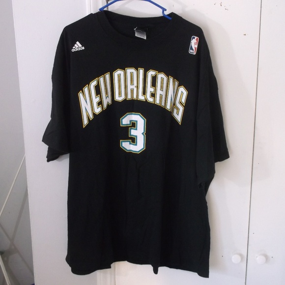 Adidas Other - Adidas NBA New Orleans Paul #3 Black TShirt 2XL